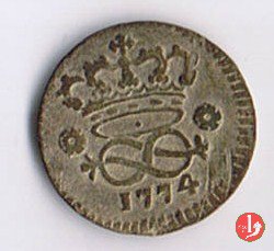 2 denari 1774 (Torino)