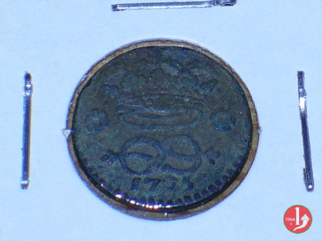 2 denari 1775 (Torino)