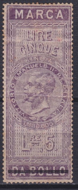 Marche da Bollo Lire 1866