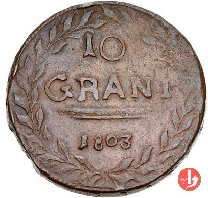 10 grani (1801-1804) 1803 (Palermo)