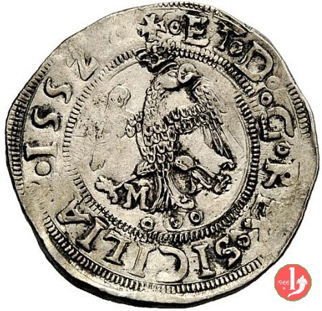 3 tarí (busto barbuto) 1552 (Messina)