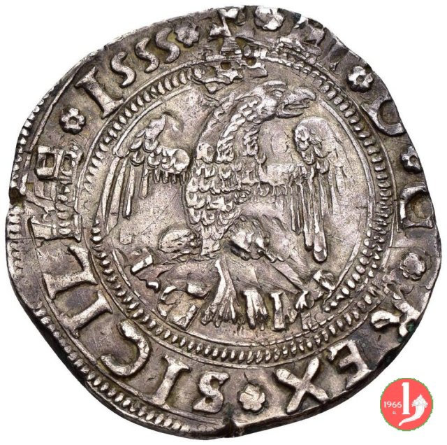 4 tarí (busto barbuto) 1555 (Messina)