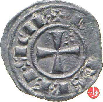 Mezzo denaro (IP e doppia omega) 1246 (Messina)