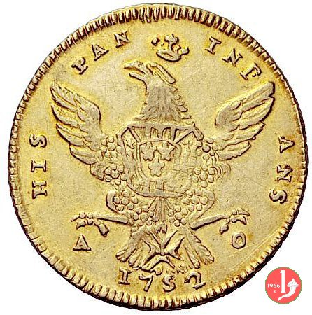 doppia oncia 1752 (Palermo) doppia oncia 1752 (Palermo)