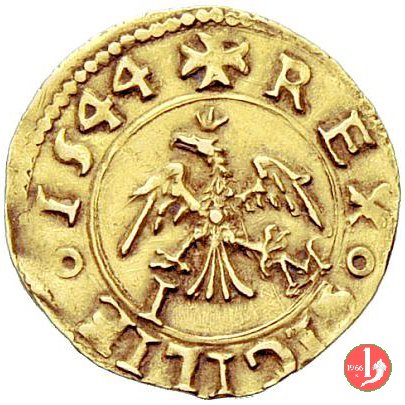 mezzo scudo d'oro 1544 (Messina)