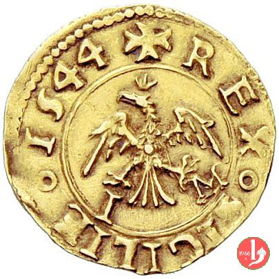 mezzo scudo d'oro 1544 (Messina)