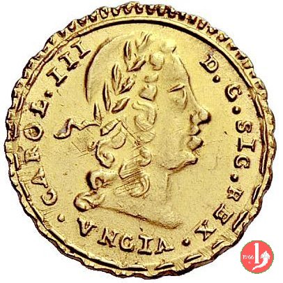 oncia oro 1734 (Palermo)