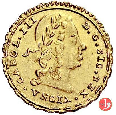 oncia oro 1734 (Palermo)