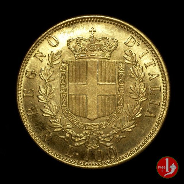 100 lire 1878