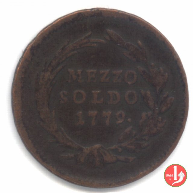 1/2 soldo 1779 (Milano)