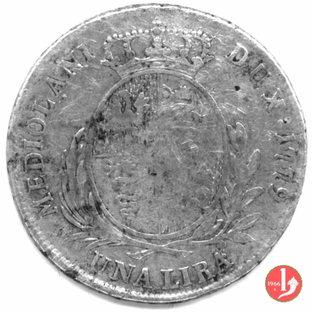 1 lira 1779 (Milano)