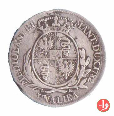 1 lira 1782 (Milano)
