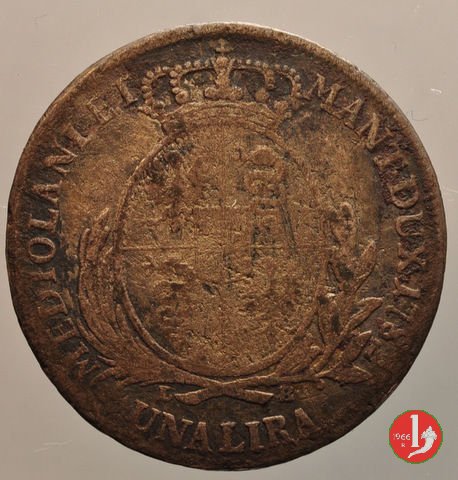 1 lira 1782 (Milano)