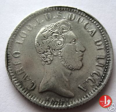 2 Lire 1837 (Lucca)