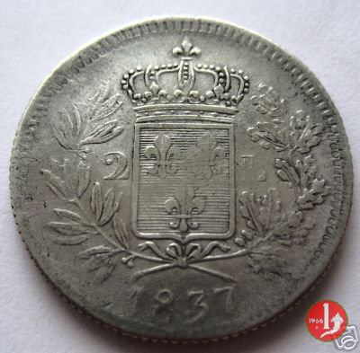 2 Lire 1837 (Lucca)