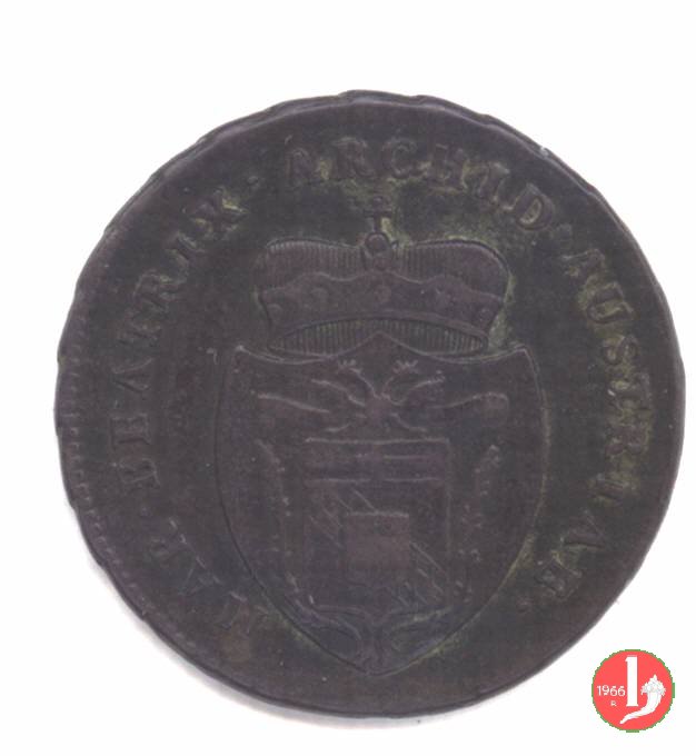 2 soldi 1792 (Milano)