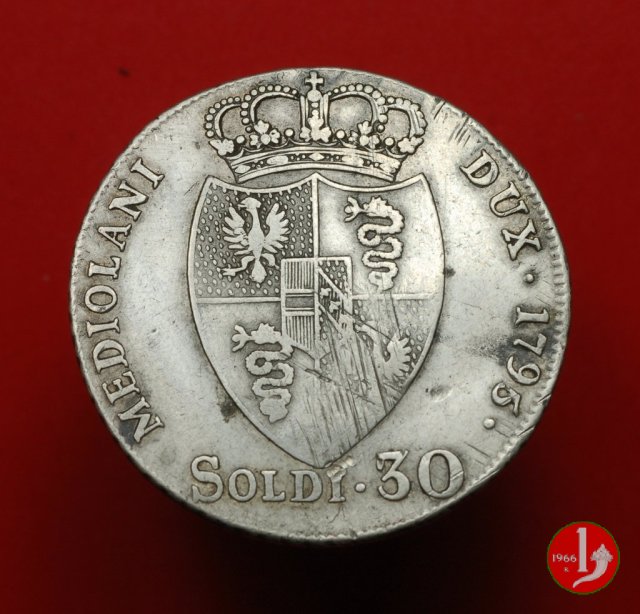 30 soldi 1795 (Milano)