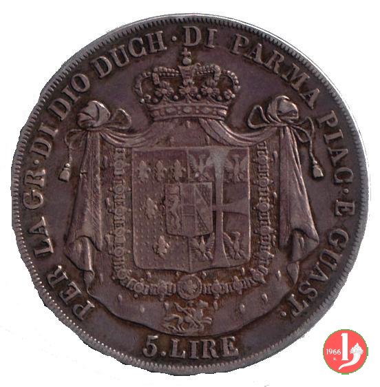 5 lire o scudo 1815 (Milano)