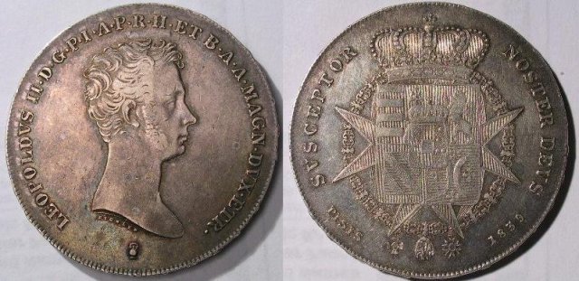 francescone (terzo tipo) 1839 (Firenze)