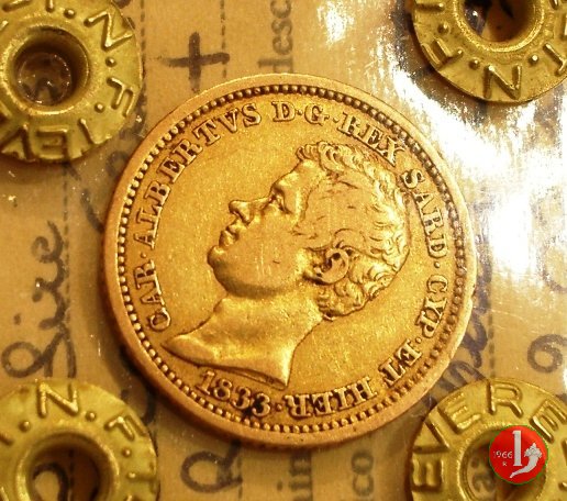 10 lire 1833 (Genova)