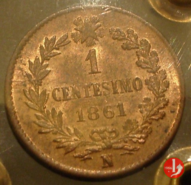 1 centesimo 1861 (Napoli)