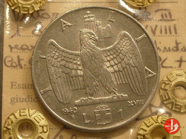 1 lira Impero 1940 (Roma)