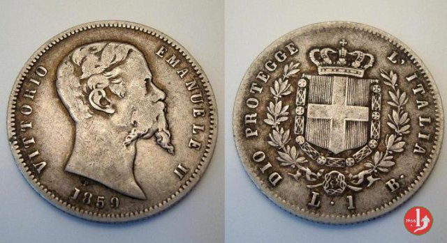 1 lira per Bologna 1859 (Bologna)