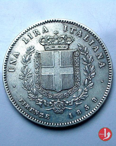 1 lira per Firenze 1859 (Firenze)