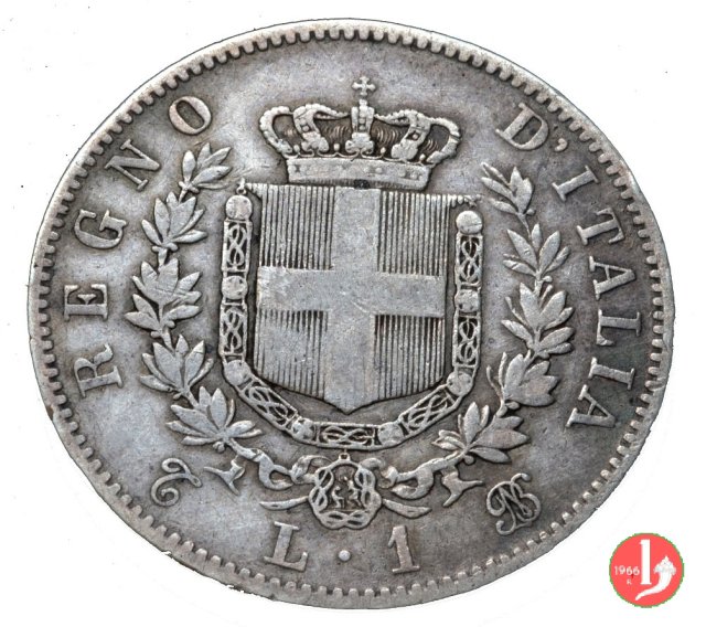 1 lira stemma 1862 (Torino)