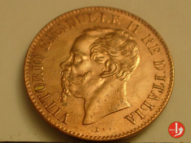 2 centesimi 1861 (Milano)