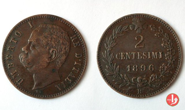 2 centesimi 1896 (Roma)