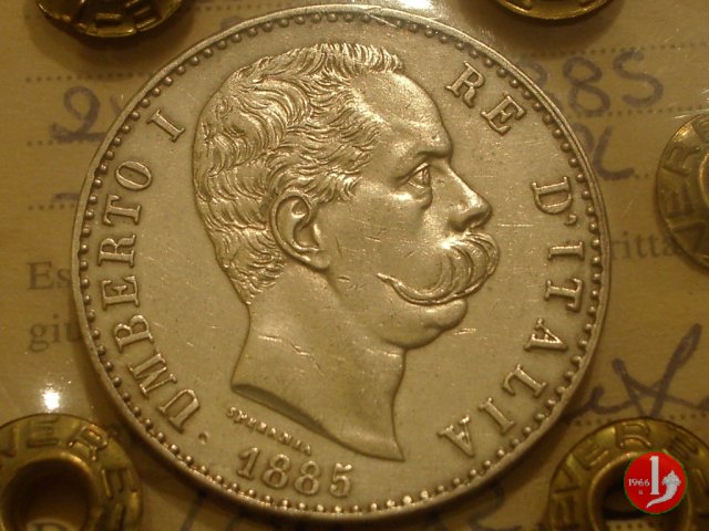 2 lire 1885 (Roma)