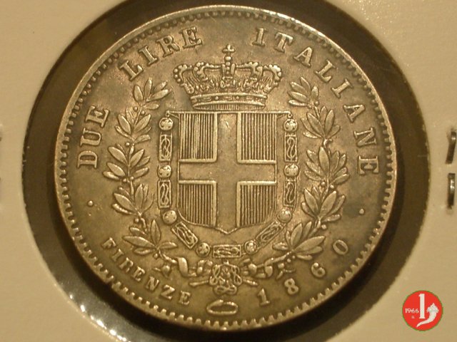 2 lire per Firenze 1860 (Firenze)