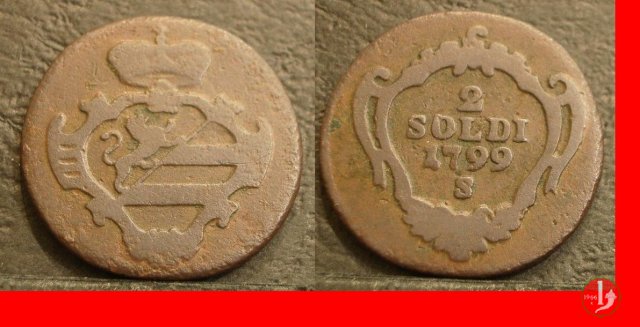 2 soldi 1799 (Schmöllnitz)