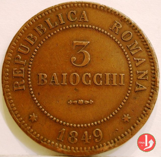 3 Baiocchi 1849 (Bologna)
