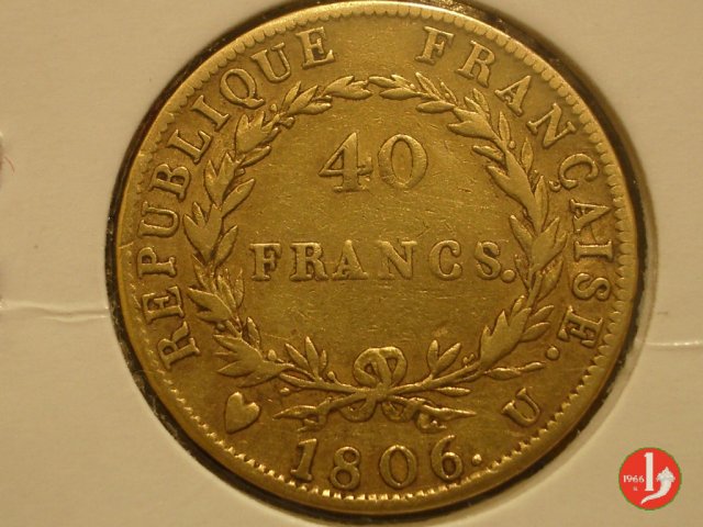 40 francs 1806 (Torino)