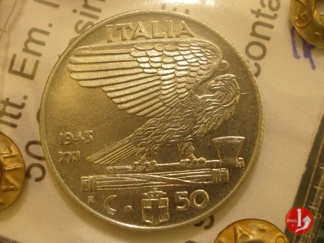 50 centesimi impero 1943 (Roma)