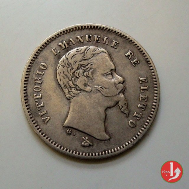 50 centesimi per Firenze 1861 (Firenze)