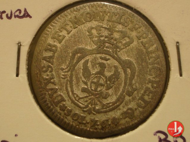 7,6 soldi 1755 (Torino)