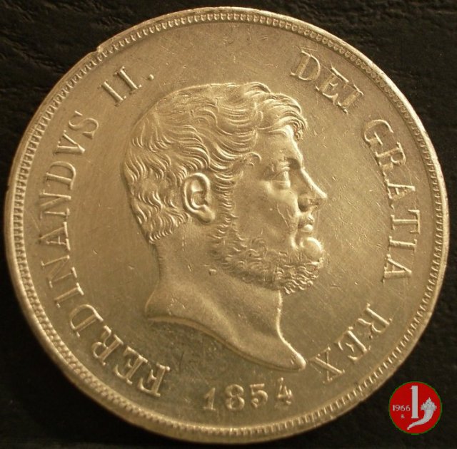 Piastra da 120 Grana 1854 (Napoli)