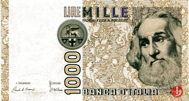 1.000 lire Marco Polo 1982