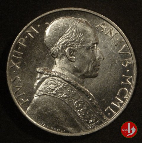 2 Lire IV Tipo 1950 (Roma)