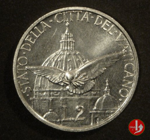 2 Lire IV Tipo 1950 (Roma)