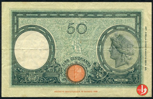 50 Lire Barbetti "Fascio" 1943