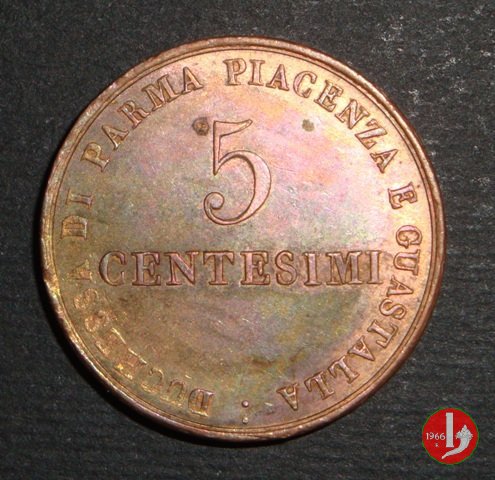 5 centesimi 1830 (Milano)