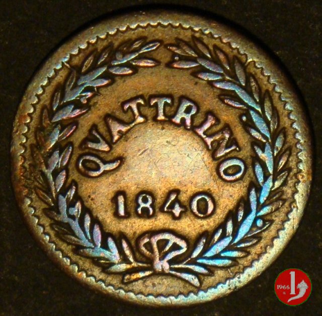 Quattrino 1840 (Bologna)