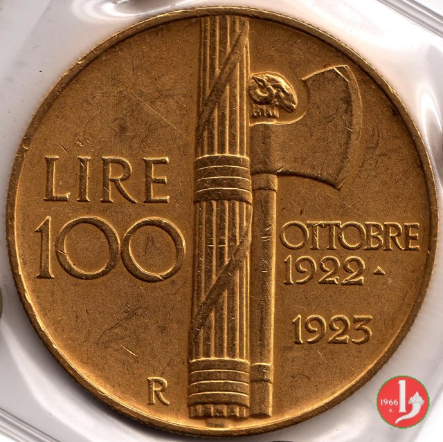 100 lire fascio 1923 (Roma)