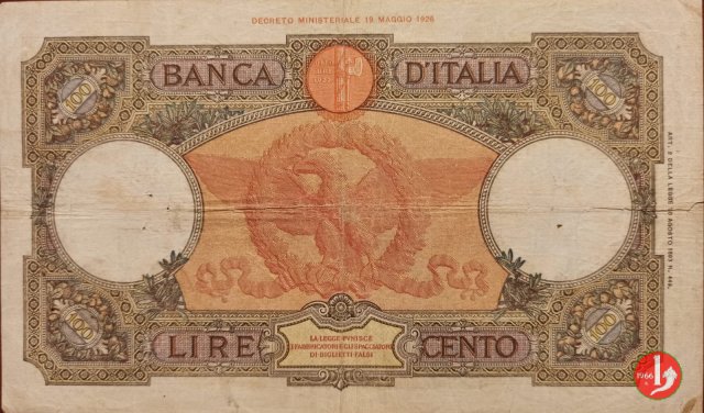 100 Lire Capranesi "Roma" 1935