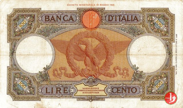 100 Lire Capranesi "Roma" 1937