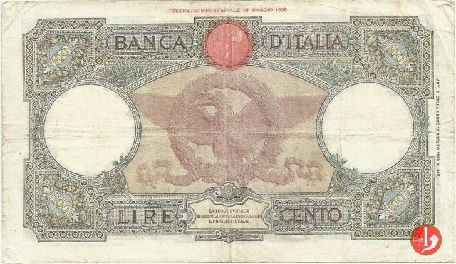 100 Lire Capranesi "Roma" 1942